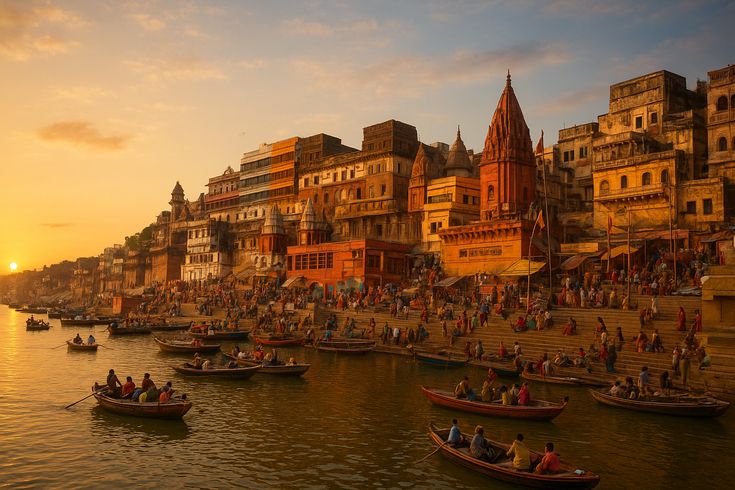 Places to Visit in Uttar Pradesh - Dashashwamedh Ghat in Varanasi